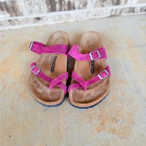 Birkenstock Mayari Magenta 41 100% Leather New
